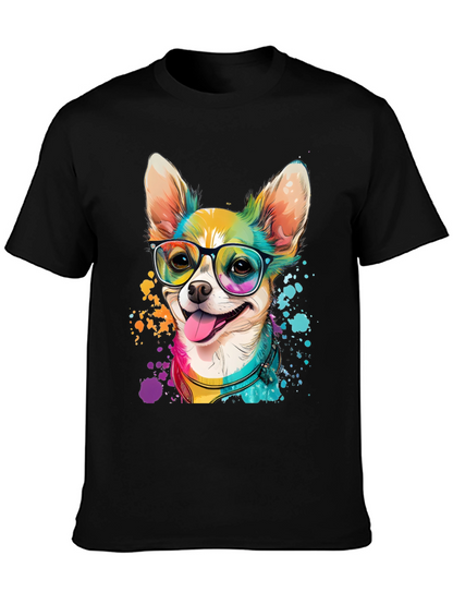 Rainbow Chihuahua Graphic Tee