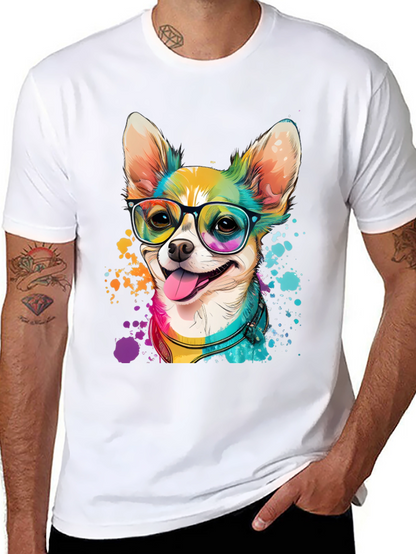 Rainbow Chihuahua Graphic Tee