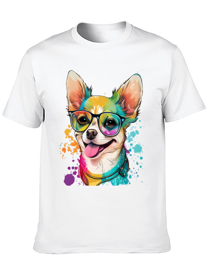 Rainbow Chihuahua Graphic Tee
