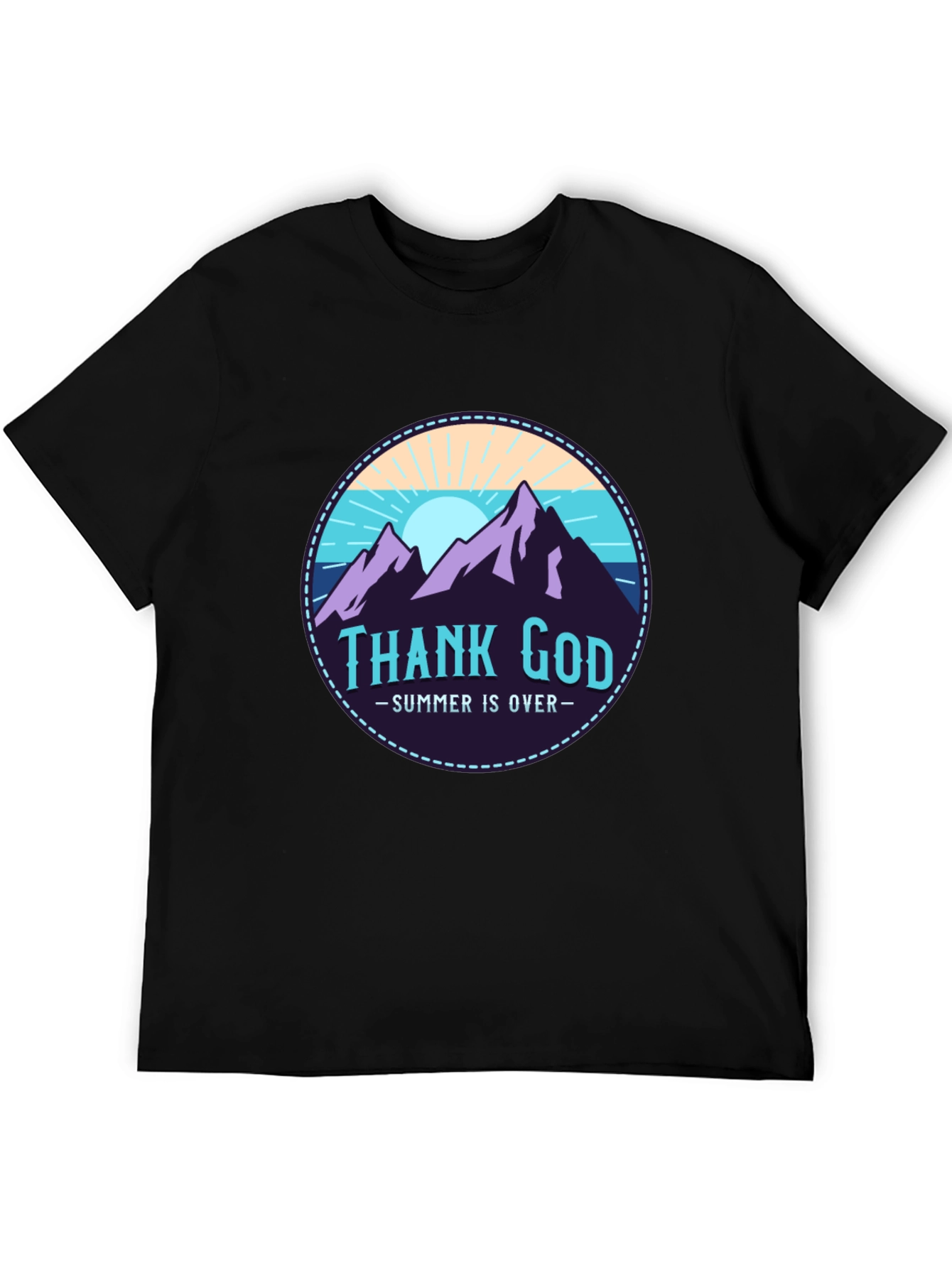 Thank God Summer is Over Graphic T-Shirt
