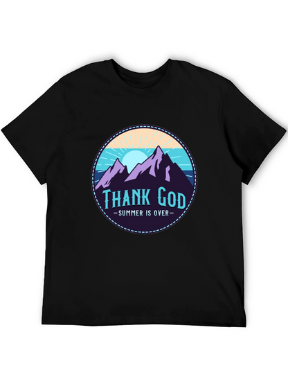 Thank God Summer is Over Graphic T-Shirt