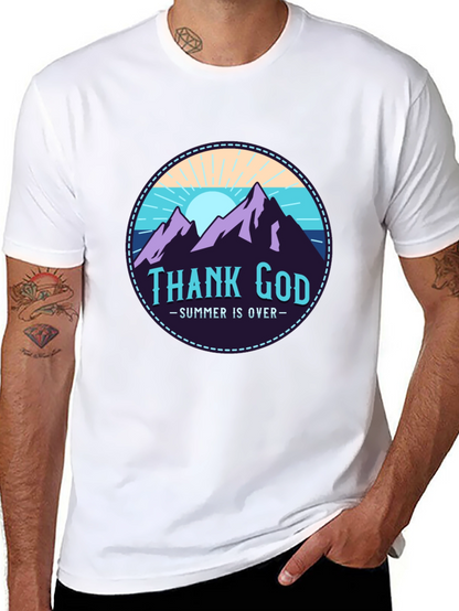 Thank God Summer is Over Graphic T-Shirt