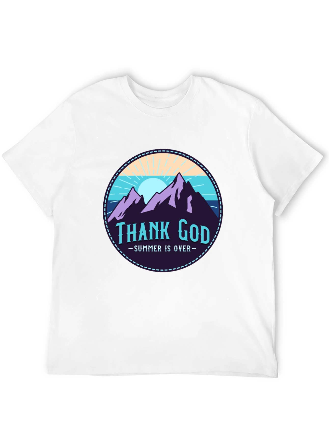 Thank God Summer is Over Graphic T-Shirt
