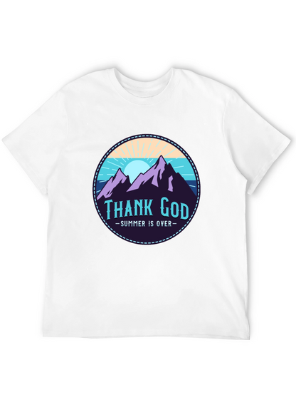 Thank God Summer is Over Graphic T-Shirt