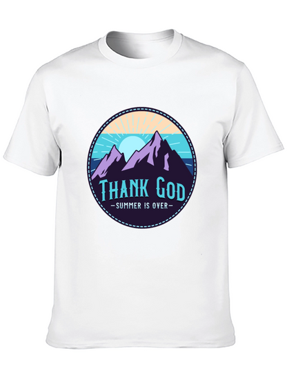 Thank God Summer is Over Graphic T-Shirt