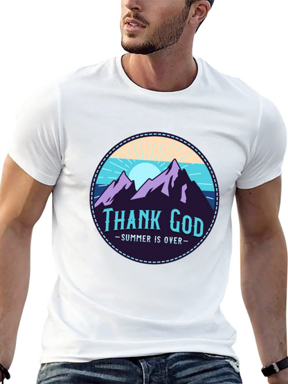 Thank God Summer is Over Graphic T-Shirt