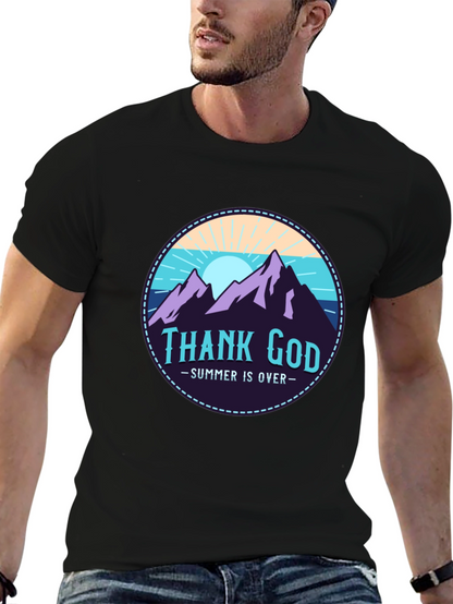 Thank God Summer is Over Graphic T-Shirt