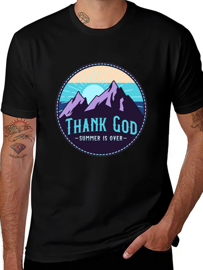 Thank God Summer is Over Graphic T-Shirt