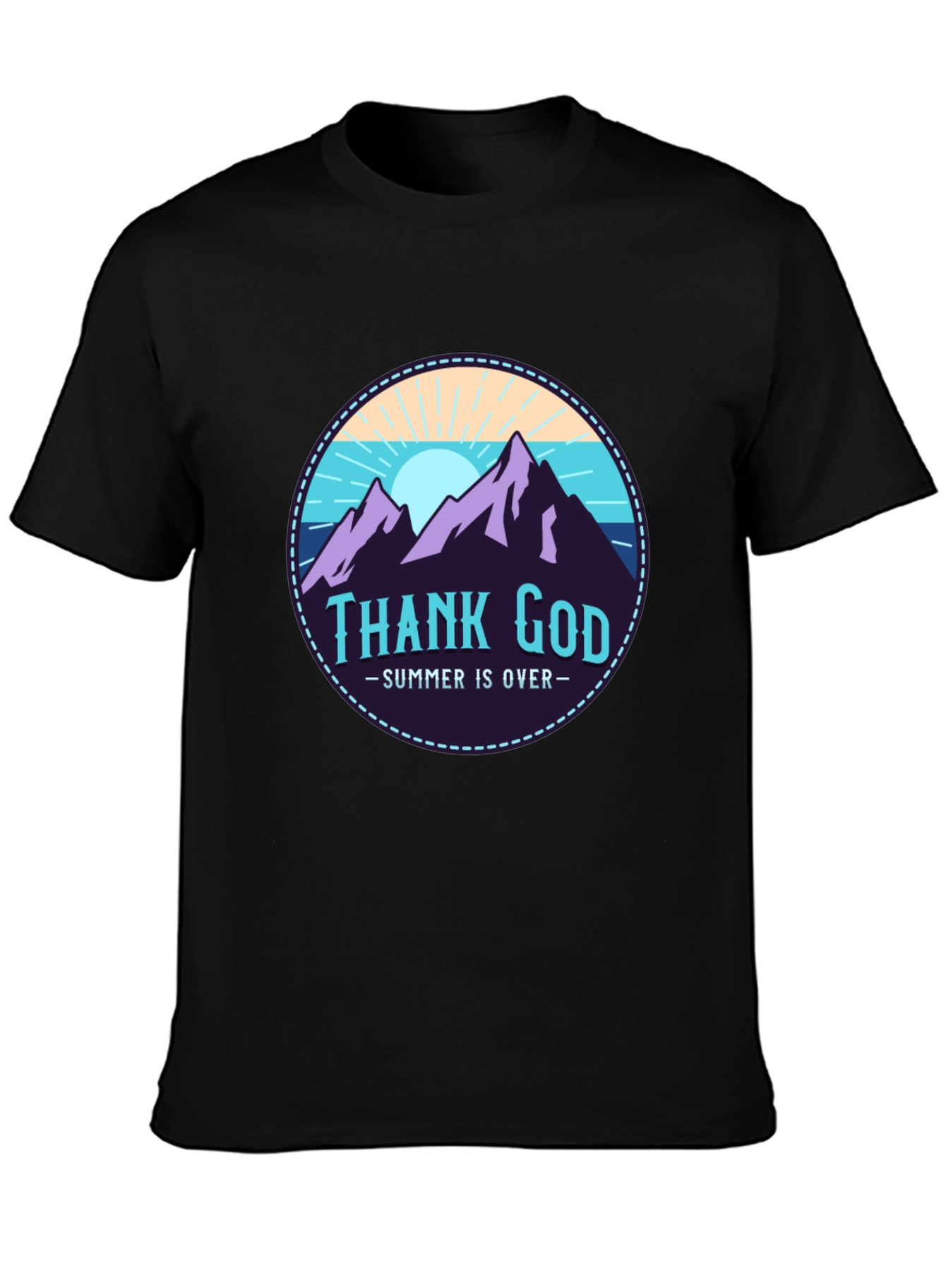 Thank God Summer is Over Graphic T-Shirt