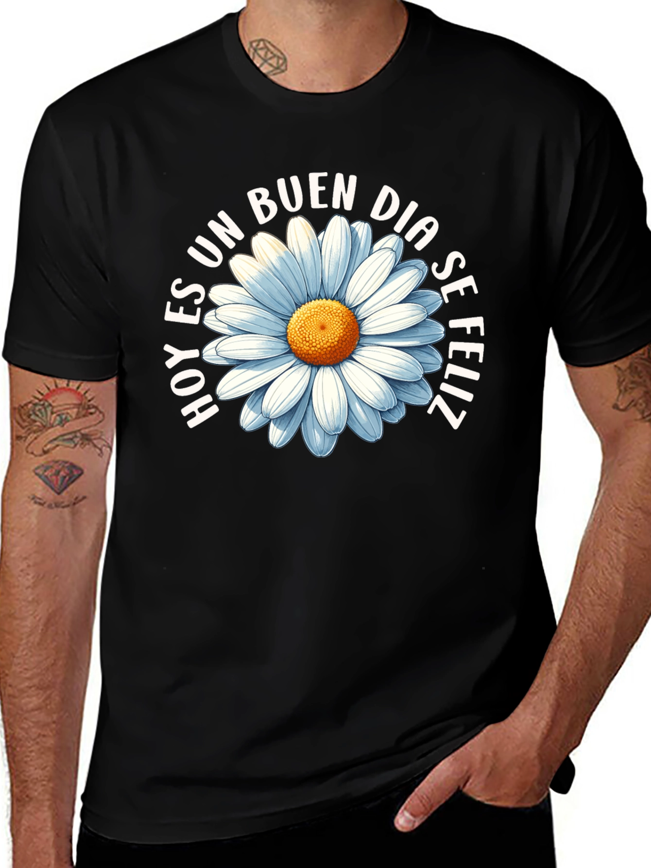 Daisy Graphic T-Shirt - Feliz Día