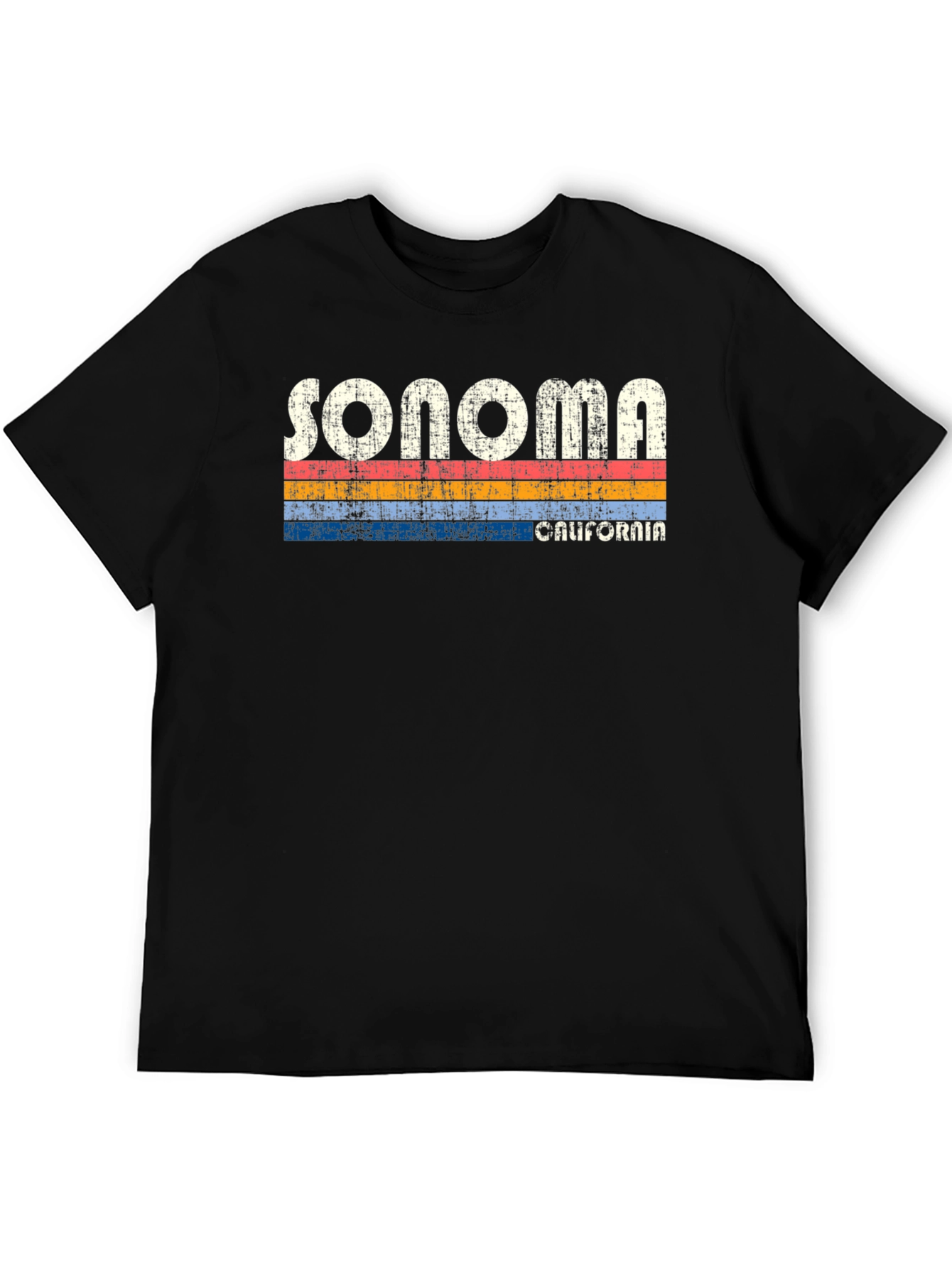 Sonoma California Retro Style T-Shirt