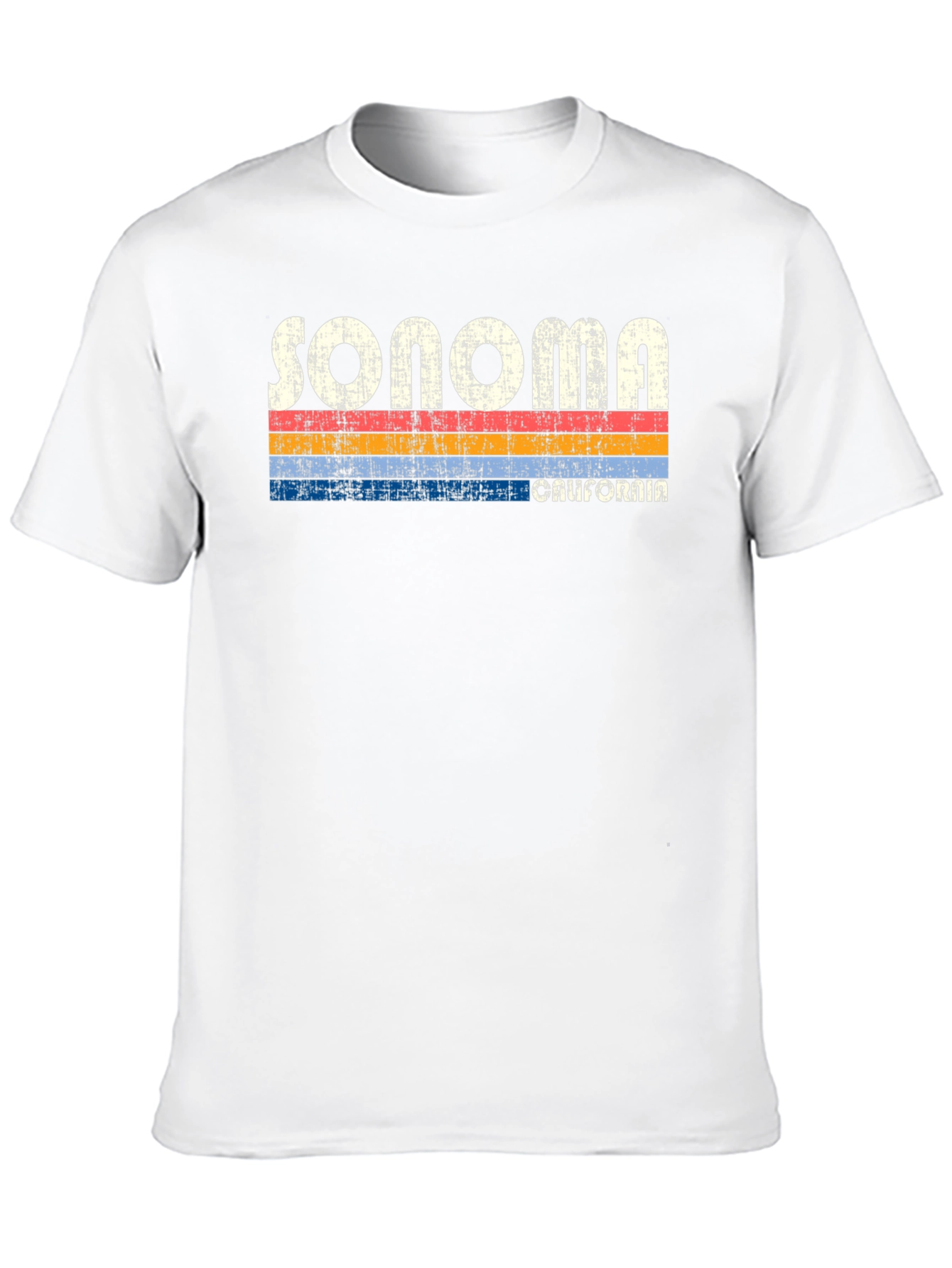 Sonoma California Retro Style T-Shirt