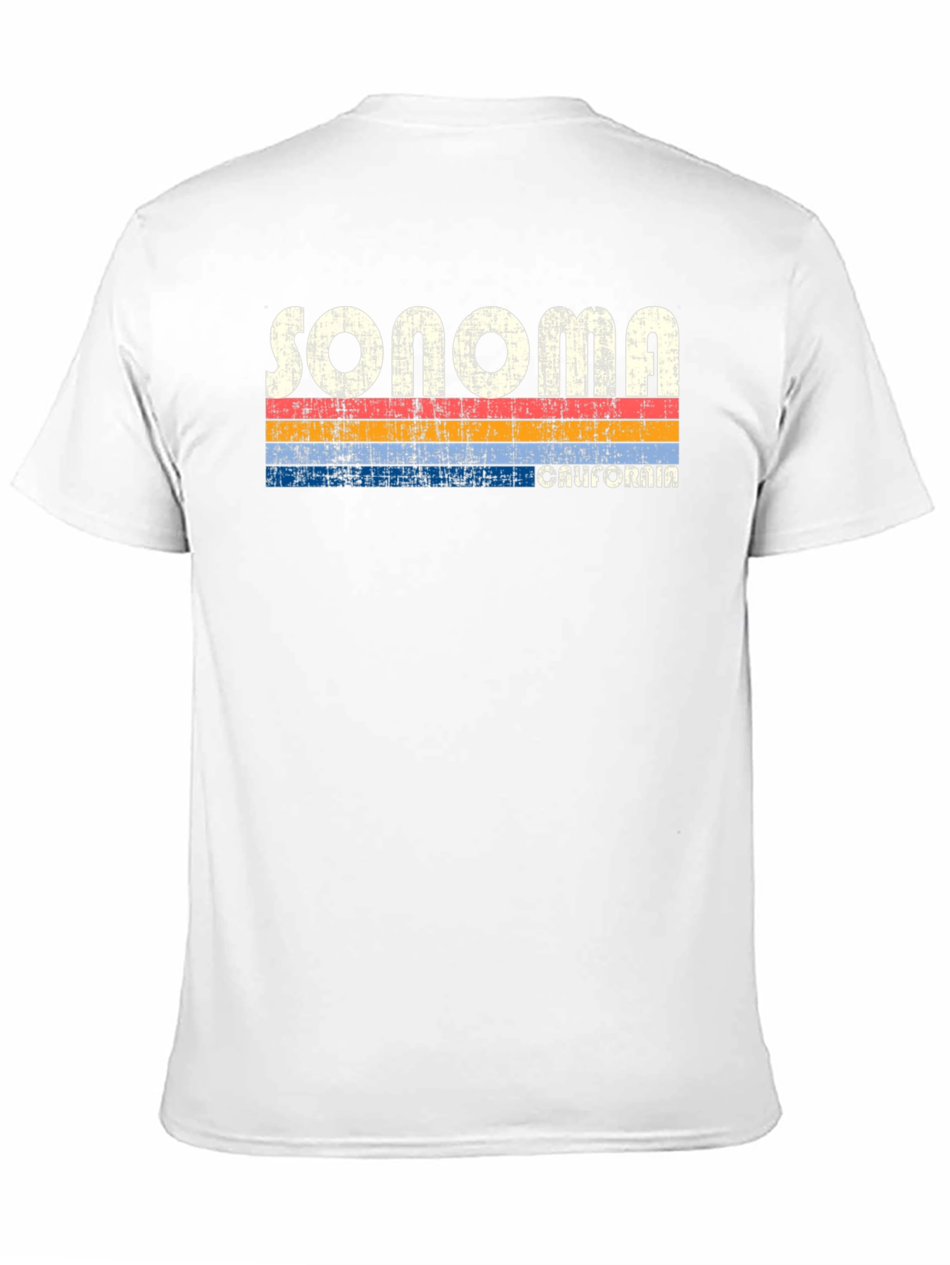 Sonoma California Retro Style T-Shirt