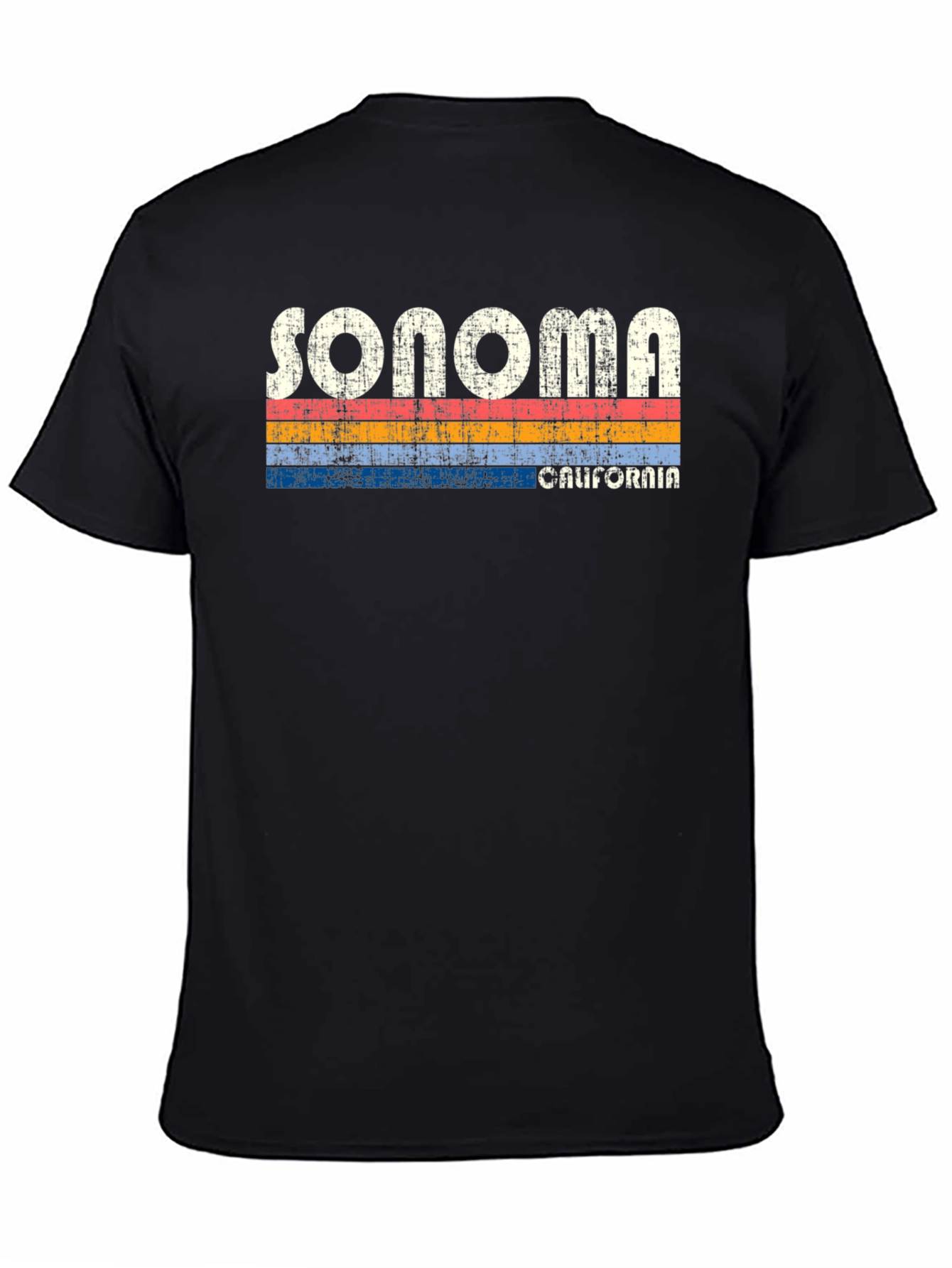 Sonoma California Retro Style T-Shirt