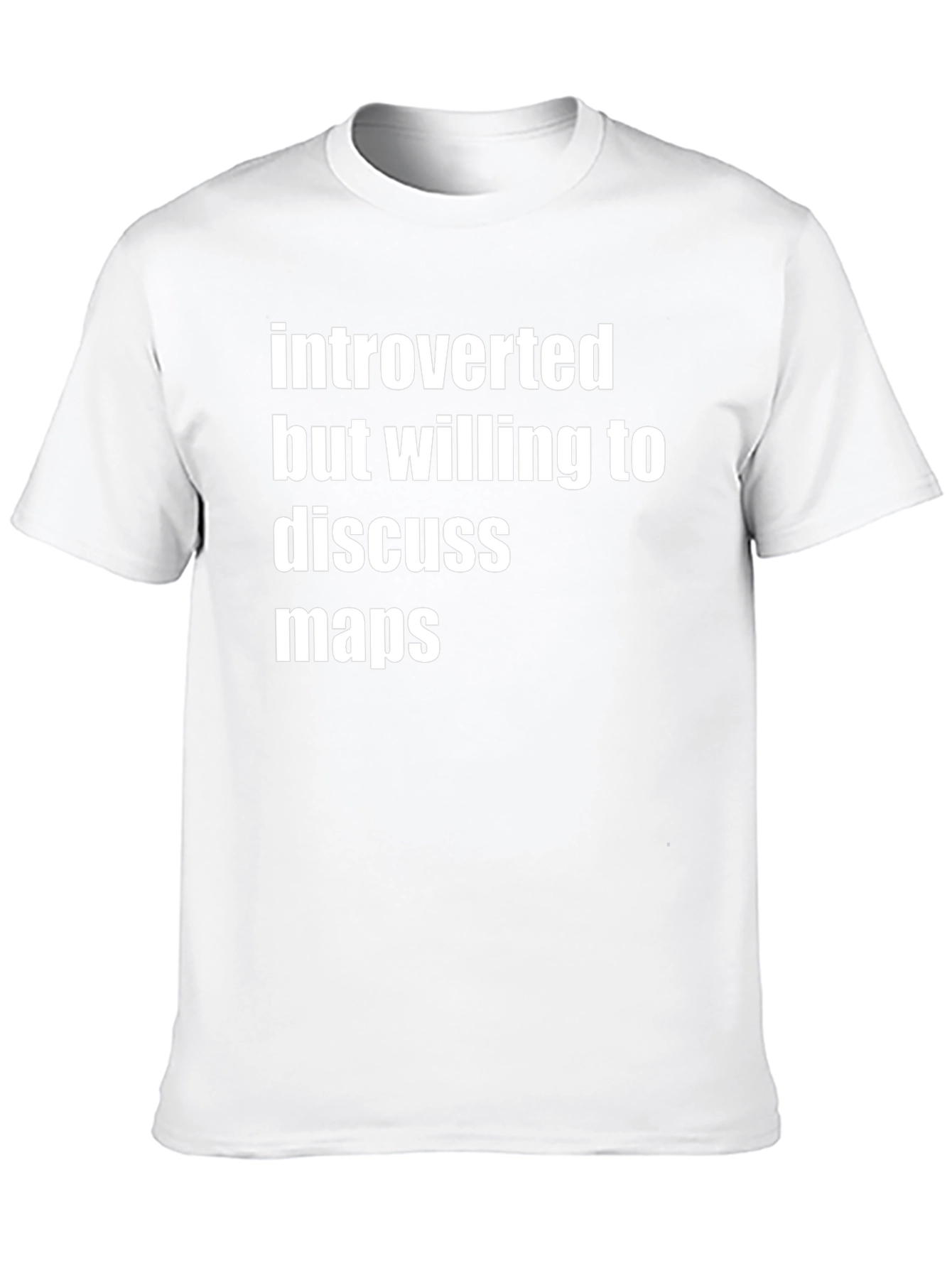 Introverted Maps Graphic Tee