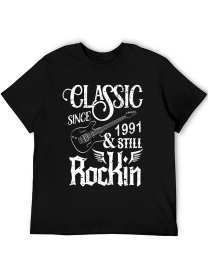 Classic Since 1991 Rock Graphic T-Shirt