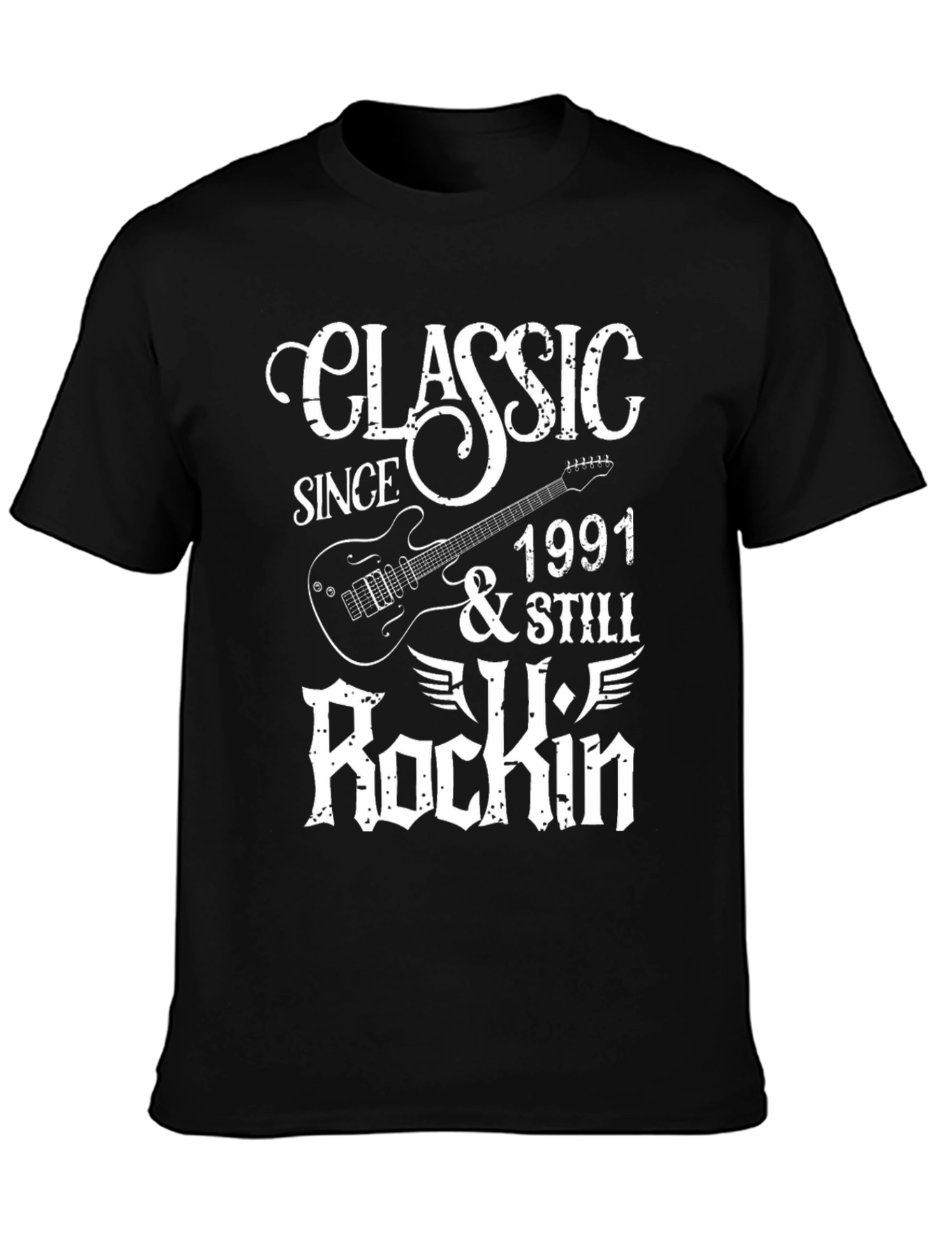 Classic Since 1991 Rock Graphic T-Shirt