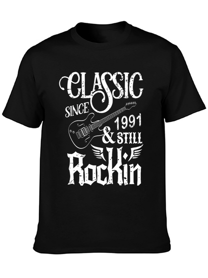 Classic Since 1991 Rock Graphic T-Shirt