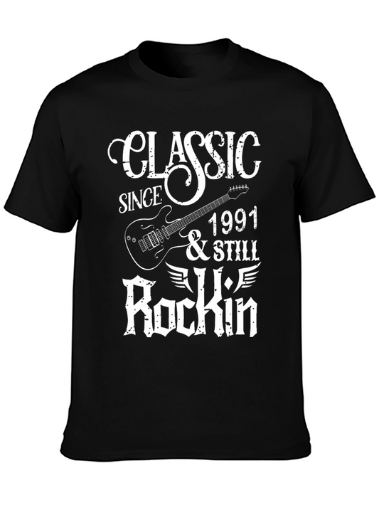 Classic Since 1991 Rock Graphic T-Shirt