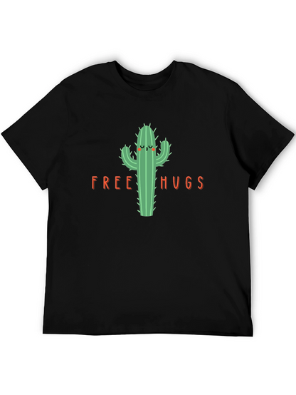 Cactus Free Hugs Graphic T-Shirt