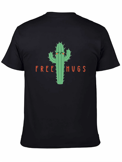Cactus Free Hugs Graphic T-Shirt