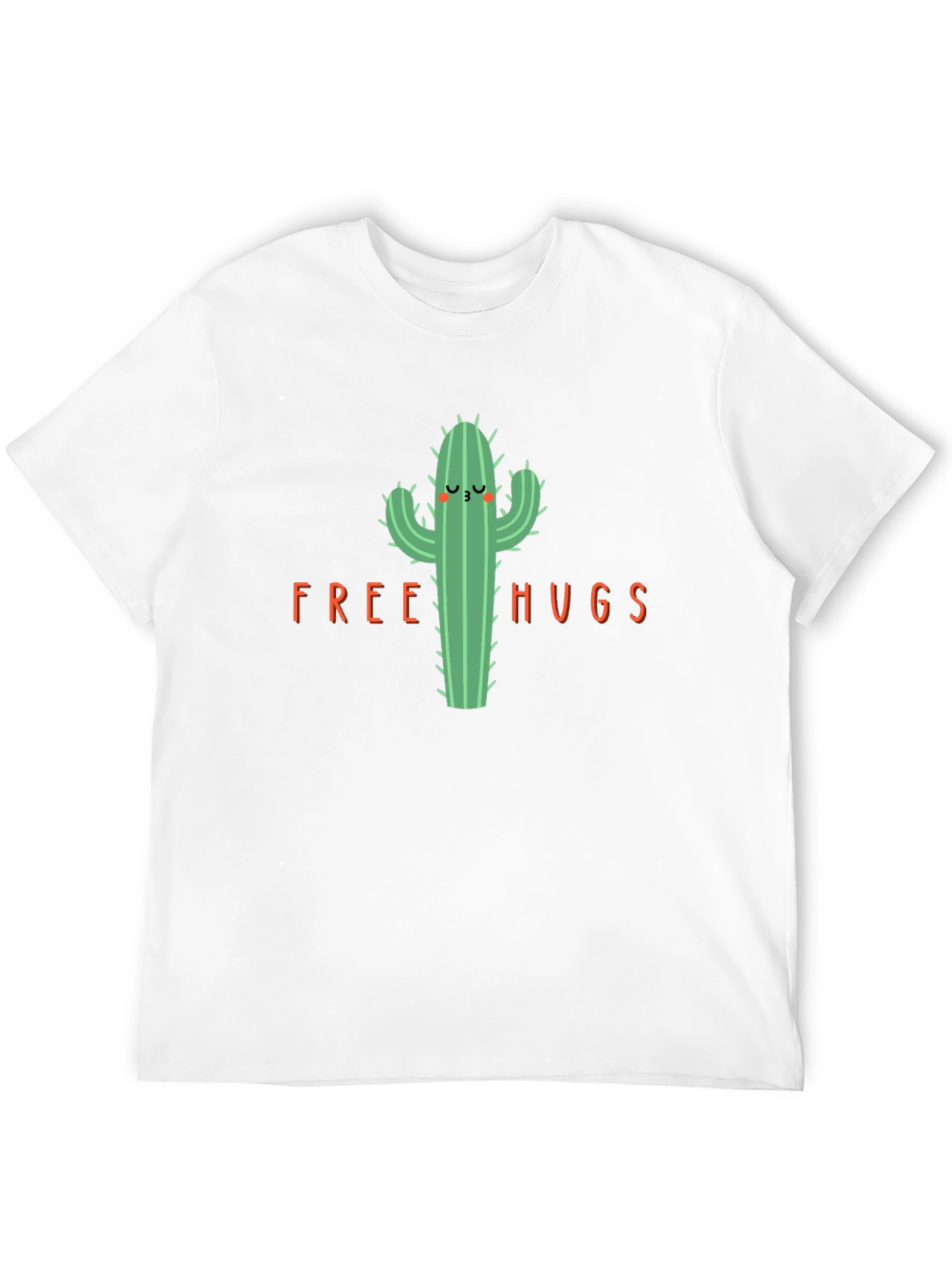 Cactus Free Hugs Graphic T-Shirt