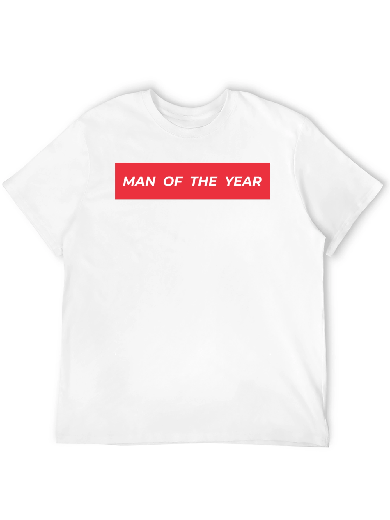 Man of the Year Graphic Tee - Black