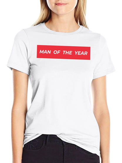 Man of the Year Graphic Tee - Black