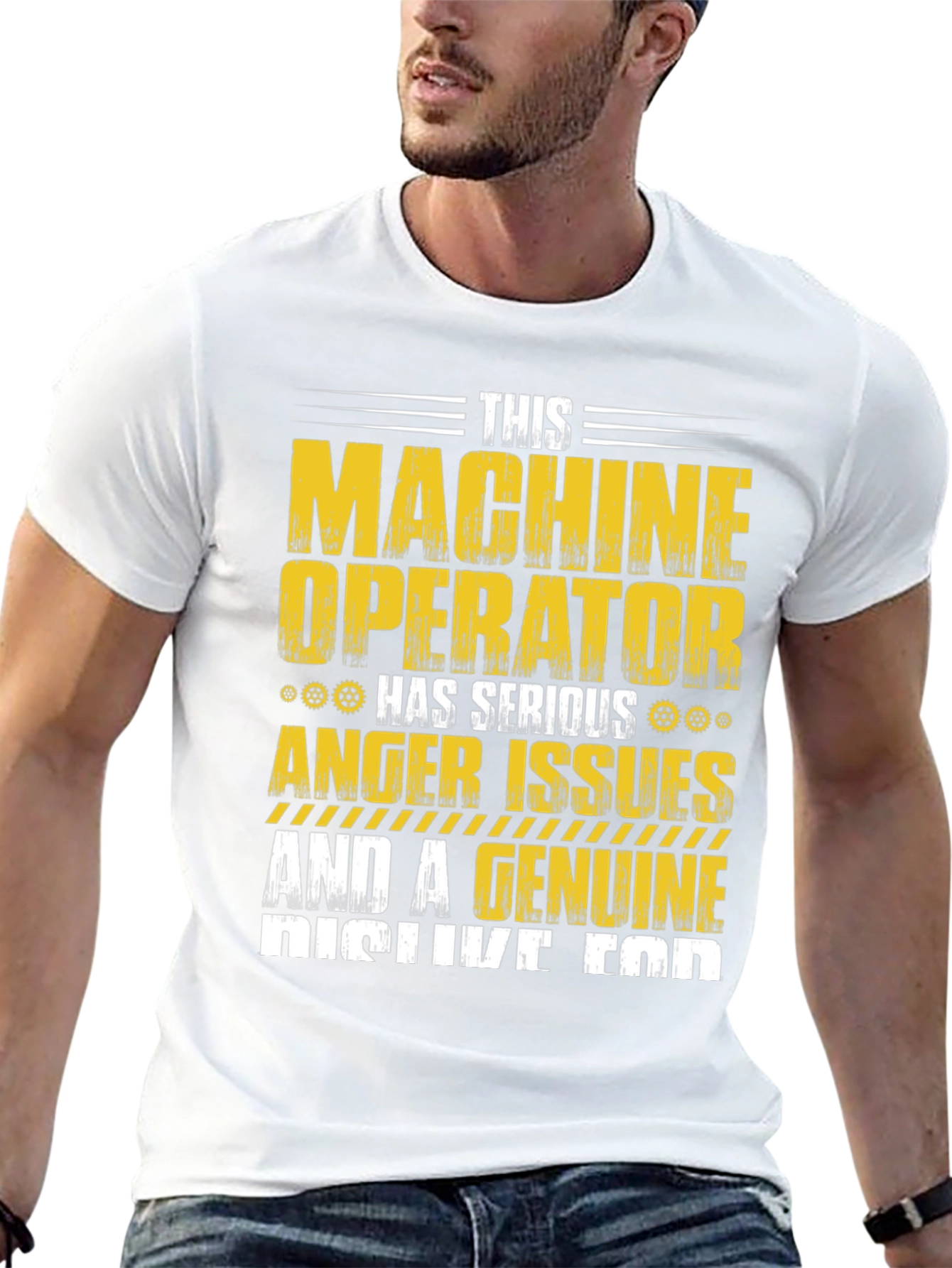 Machine Operator T-Shirt: Serious Anger Issues