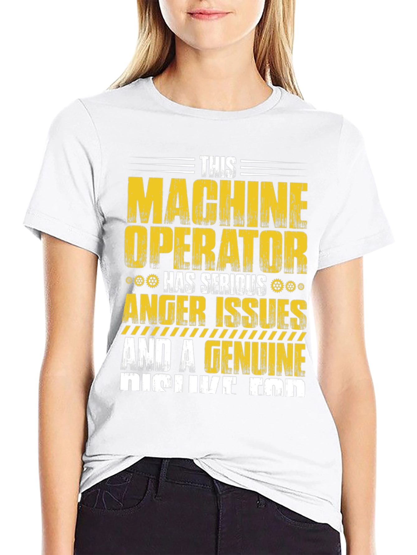 Machine Operator T-Shirt: Serious Anger Issues