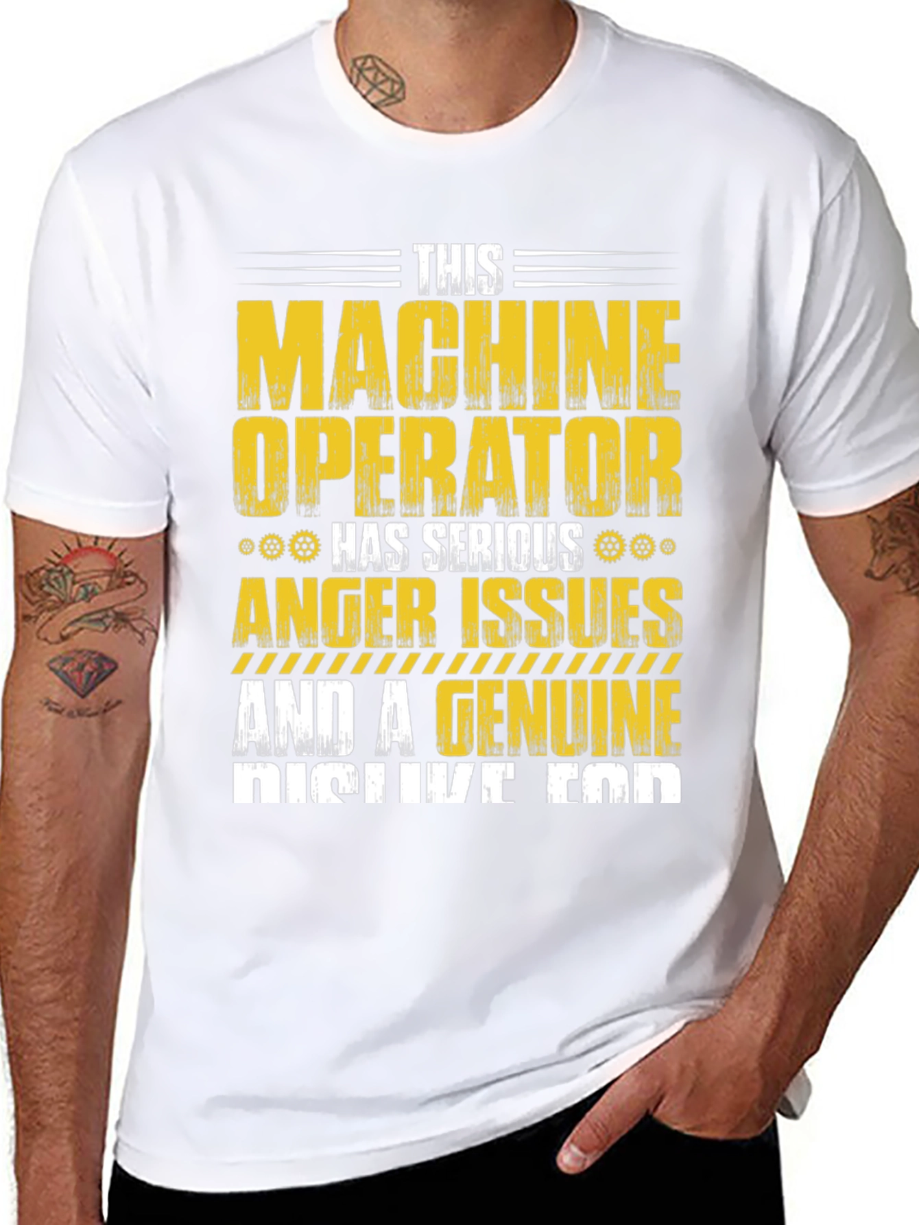 Machine Operator T-Shirt: Serious Anger Issues