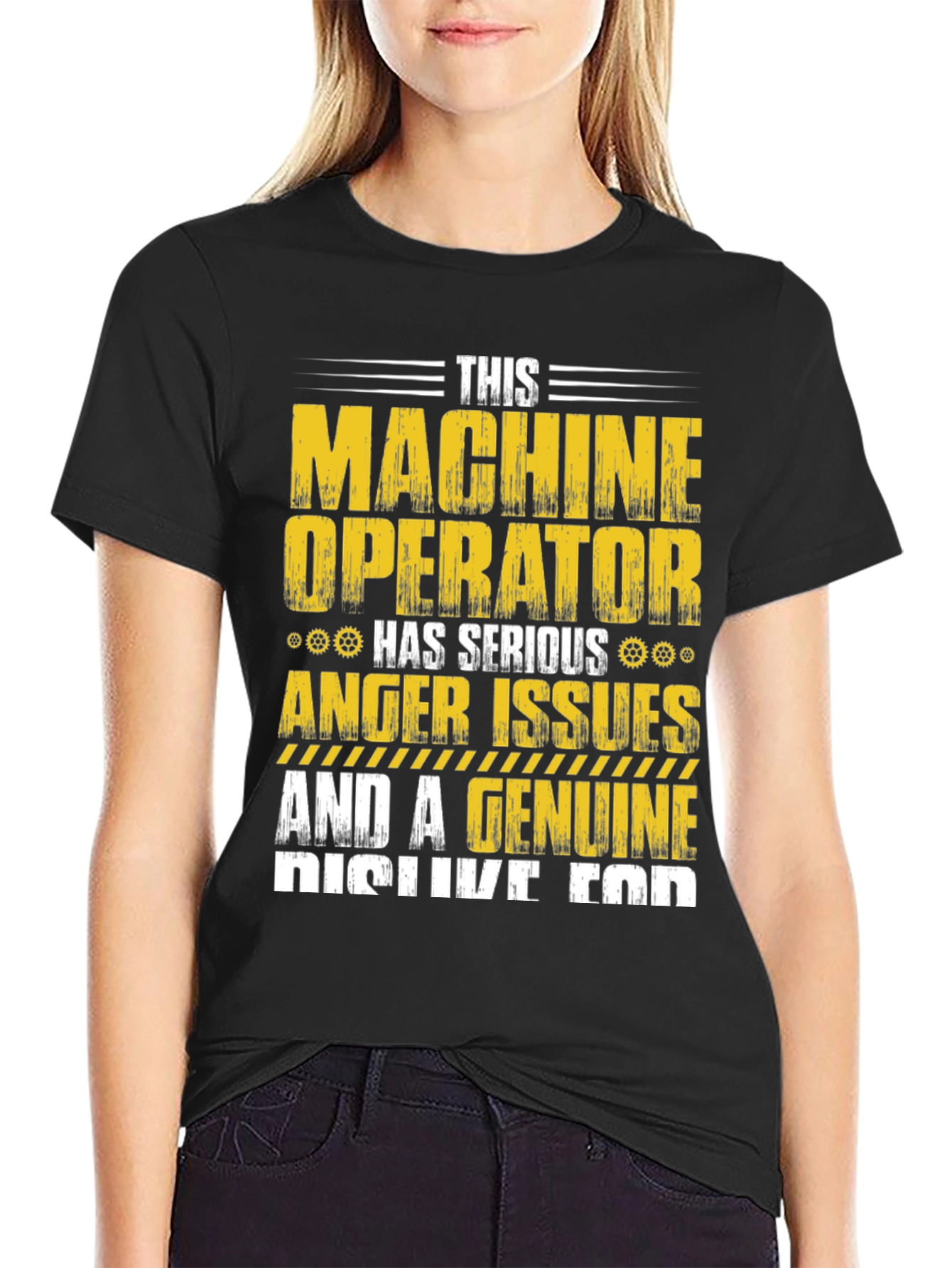 Machine Operator T-Shirt: Serious Anger Issues