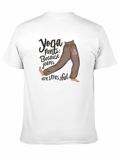 Yoga Pants Graphic Tee: Comfort & Style