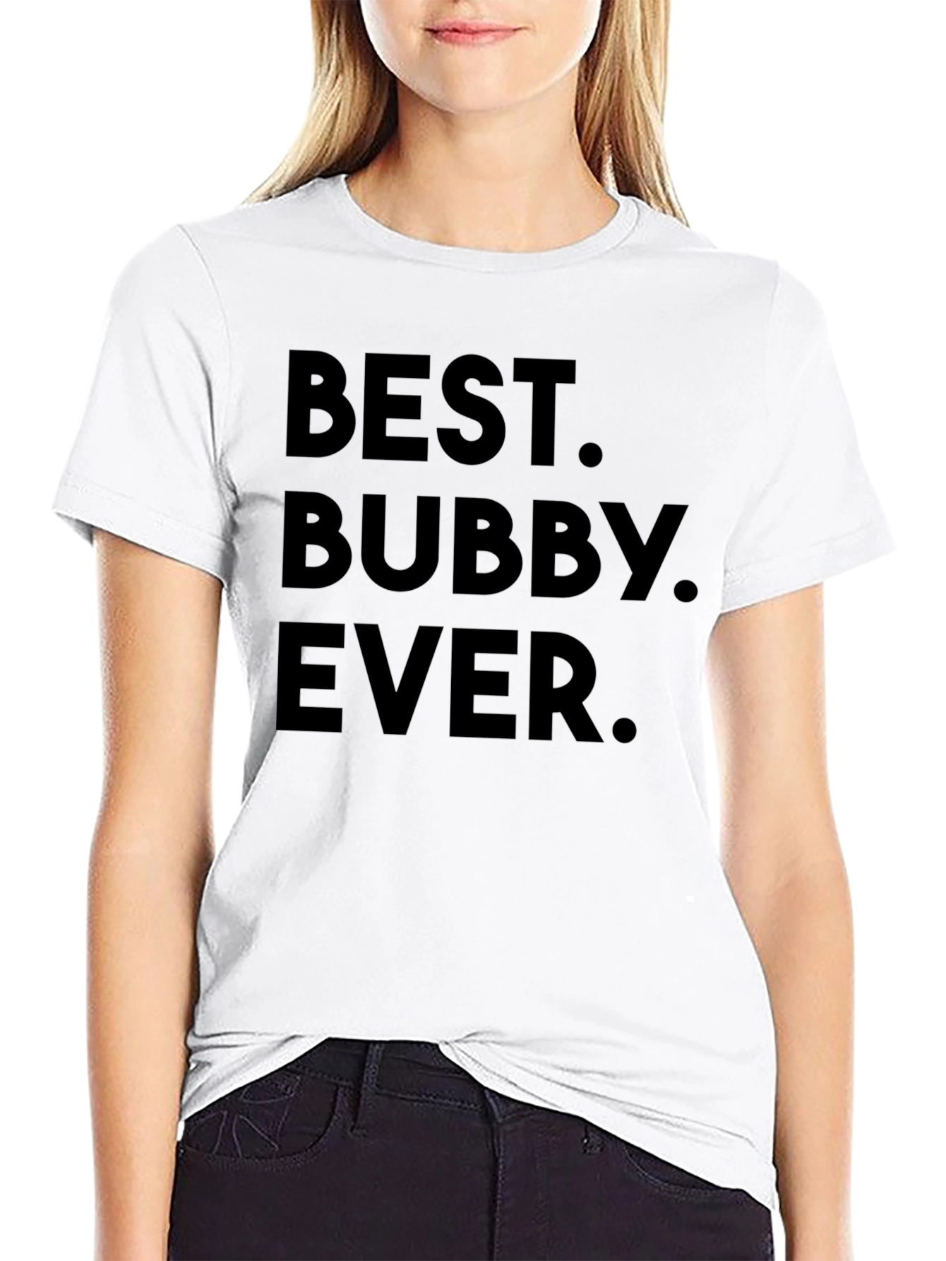 Best Bubby Ever - Black T-Shirt