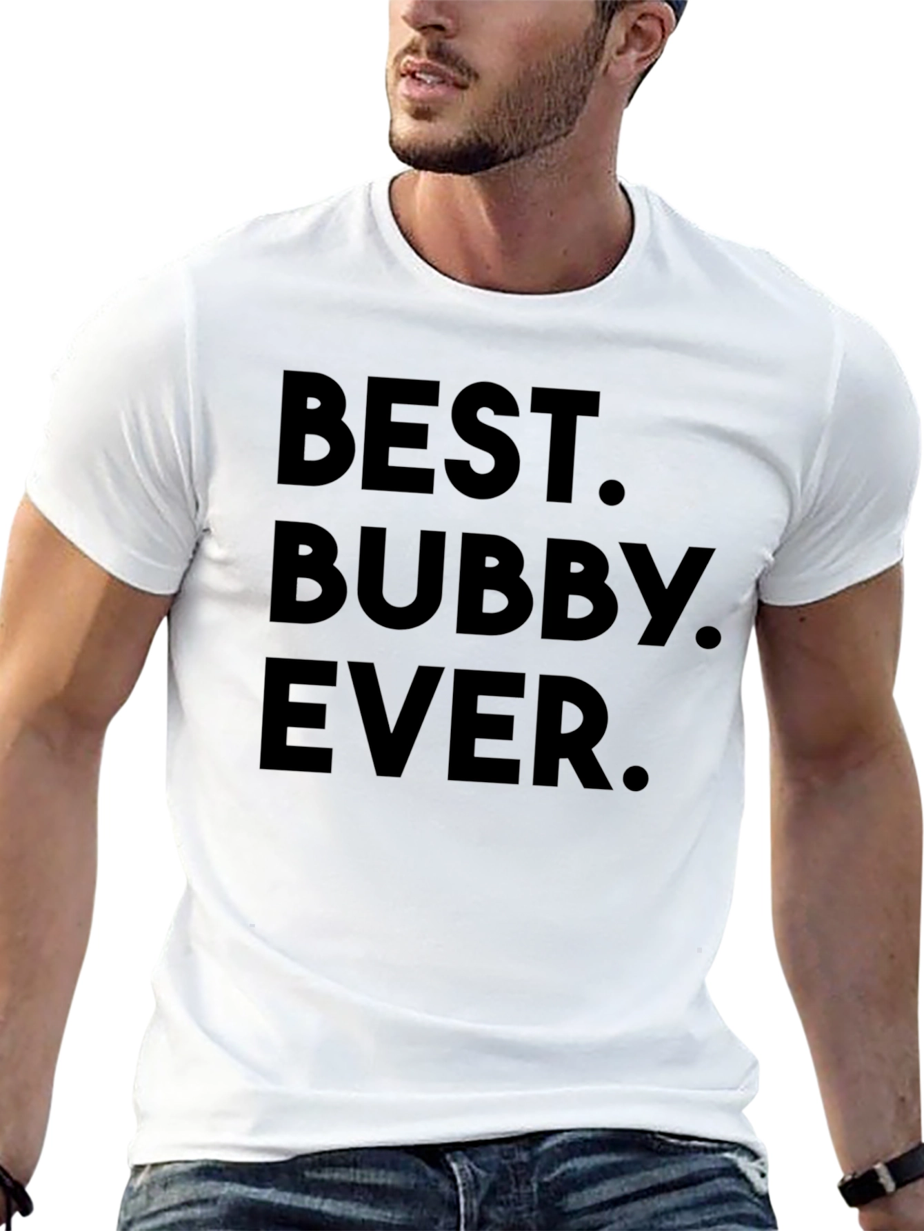 Best Bubby Ever - Black T-Shirt