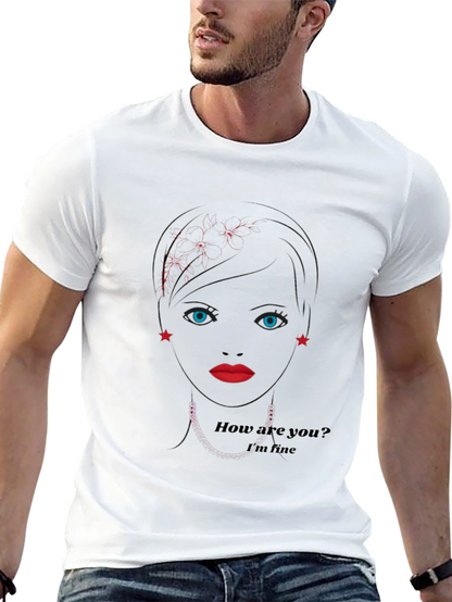Woman Portrait Graphic T-Shirt