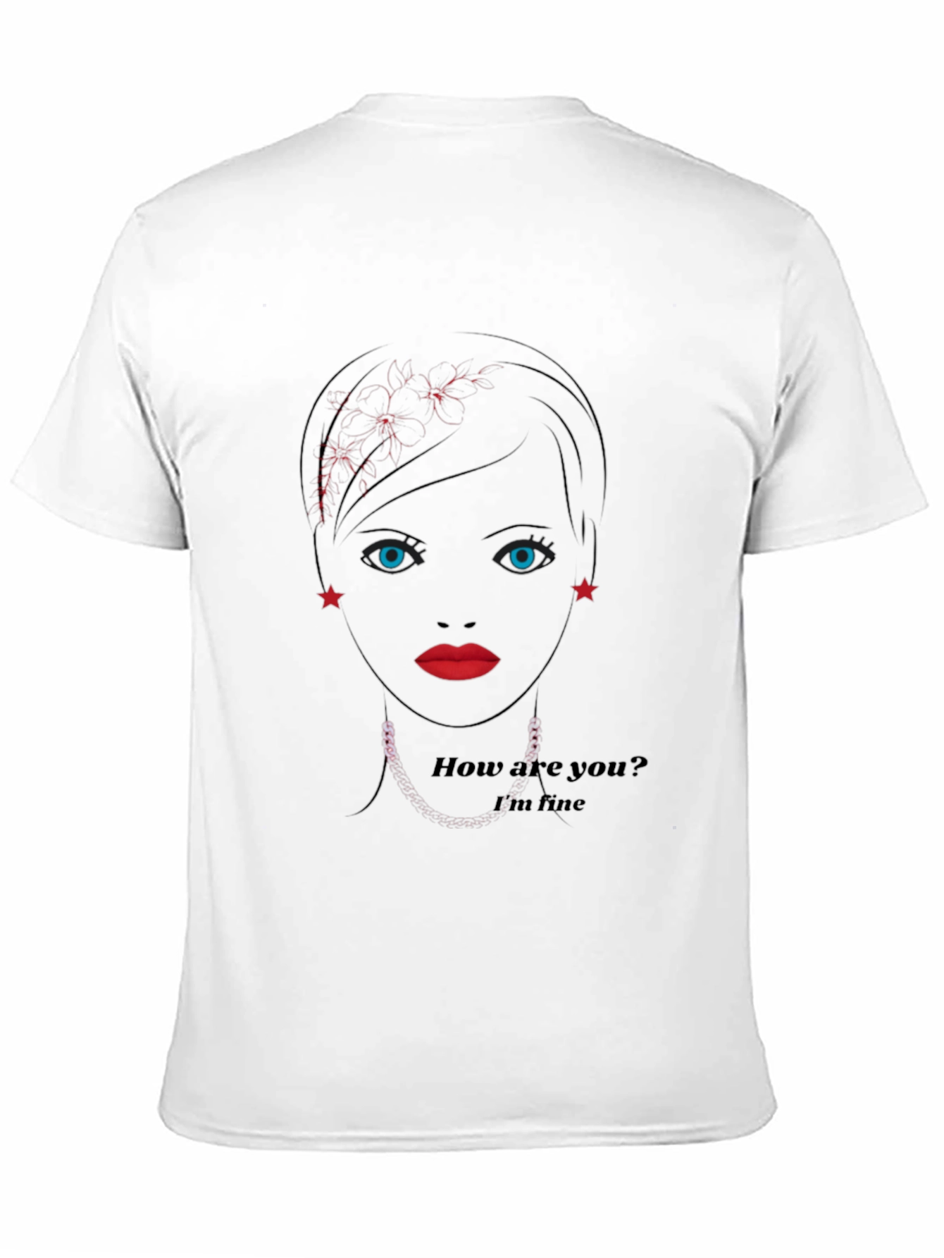 Woman Portrait Graphic T-Shirt