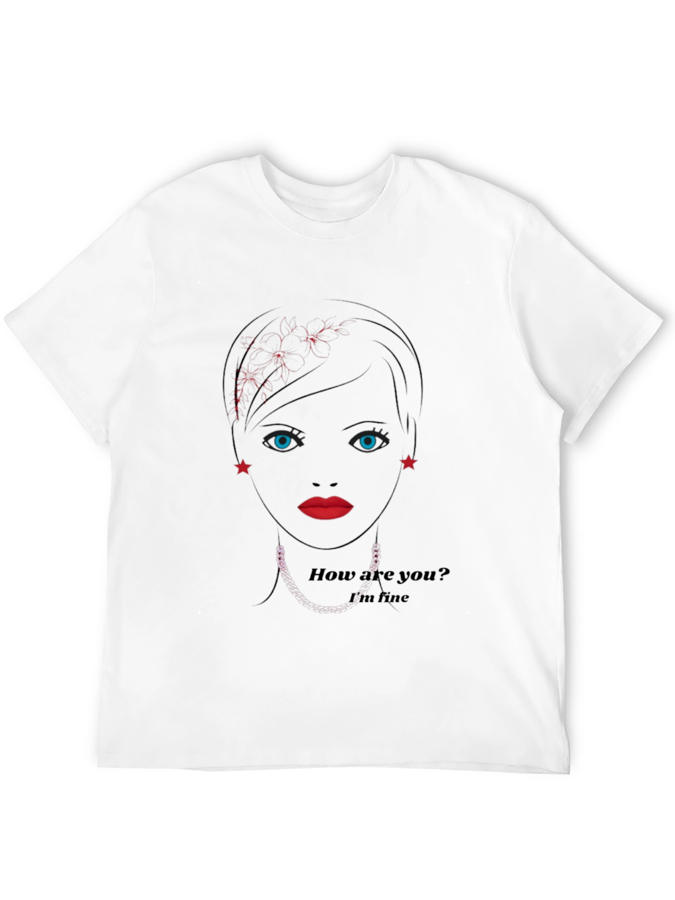 Woman Portrait Graphic T-Shirt