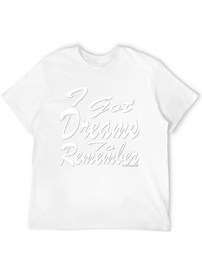 Dreams Reminder Black Graphic Tee