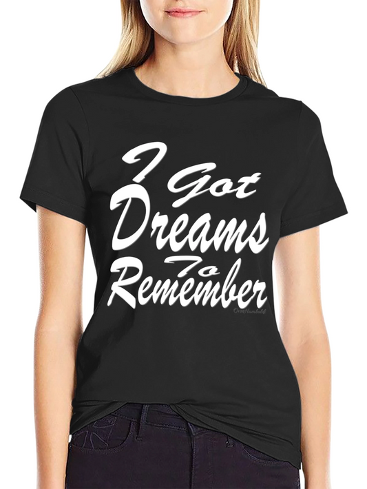 Dreams Reminder Black Graphic Tee