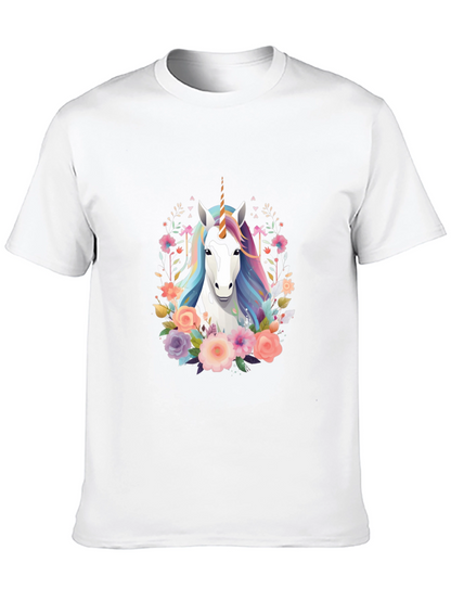 Unicorn Floral T-Shirt