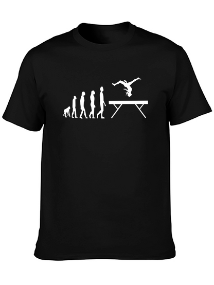Evolution Gymnastics T-Shirt Funny Gymnast Tee