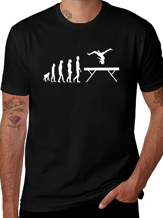 Evolution Gymnastics T-Shirt Funny Gymnast Tee