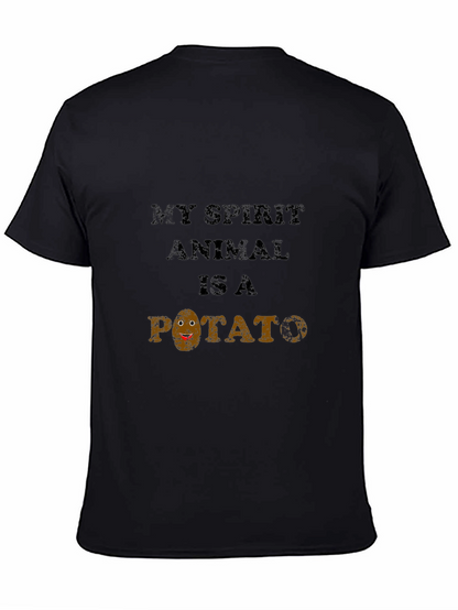 My Spirit Animal is a Potato Funny Graphic Tee