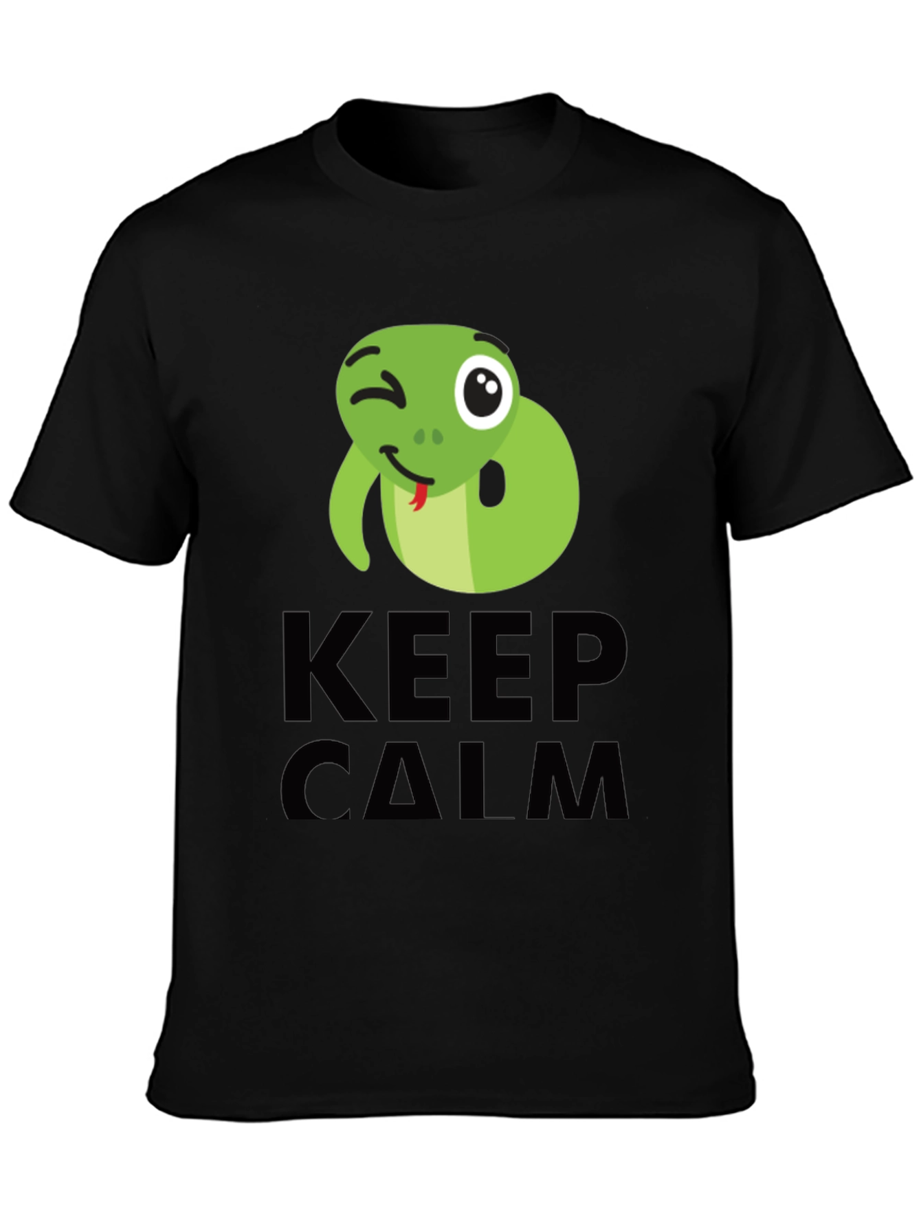 Keep Calm Snake Wink T-Shirt