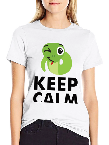Keep Calm Snake Wink T-Shirt