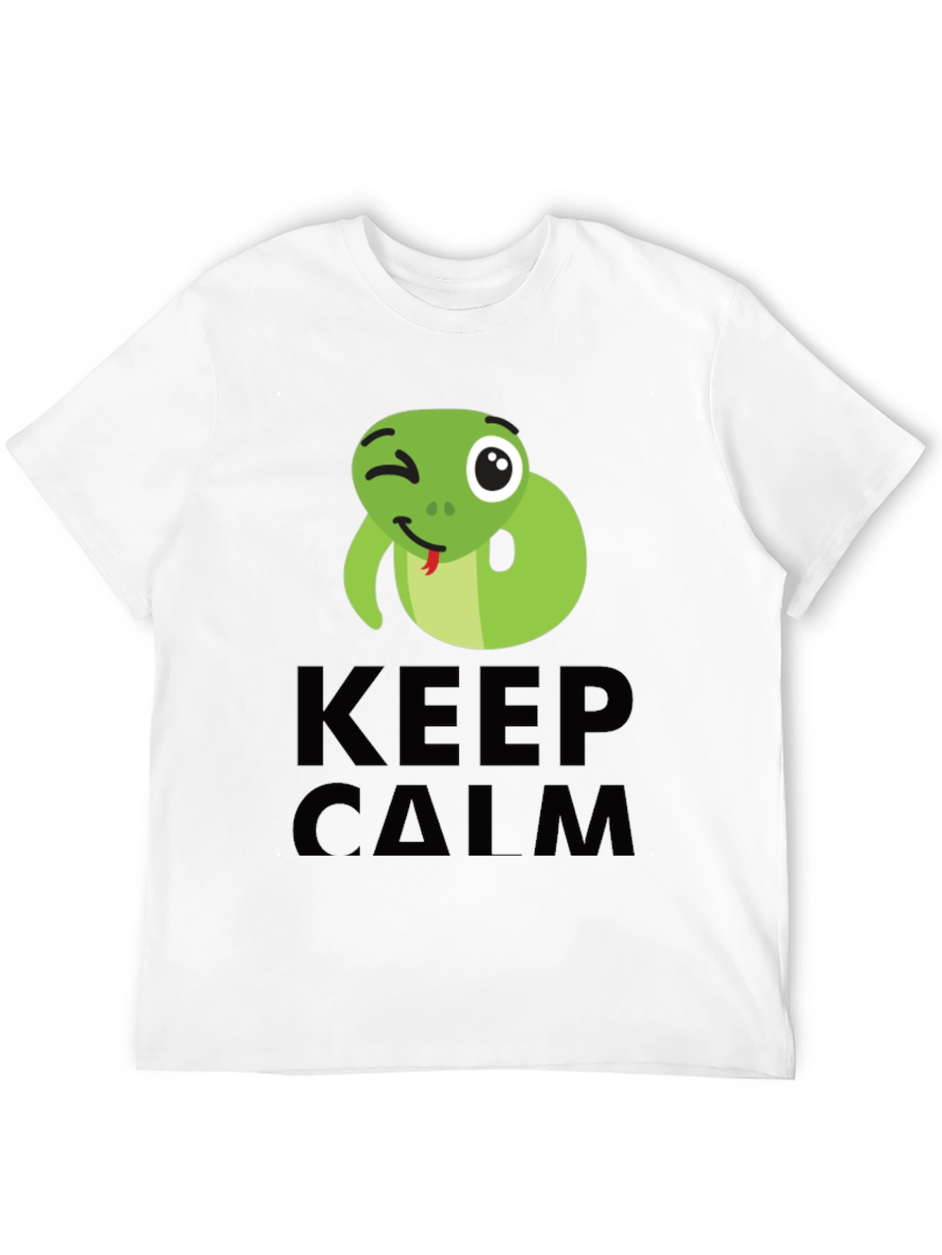 Keep Calm Snake Wink T-Shirt