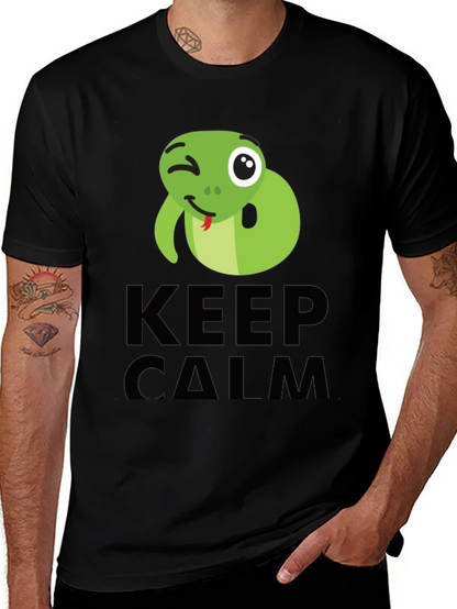 Keep Calm Snake Wink T-Shirt