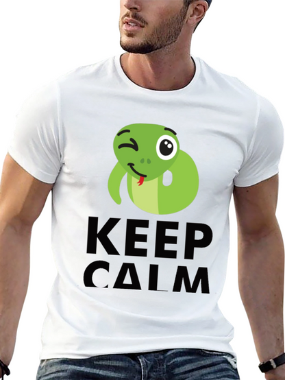 Keep Calm Snake Wink T-Shirt