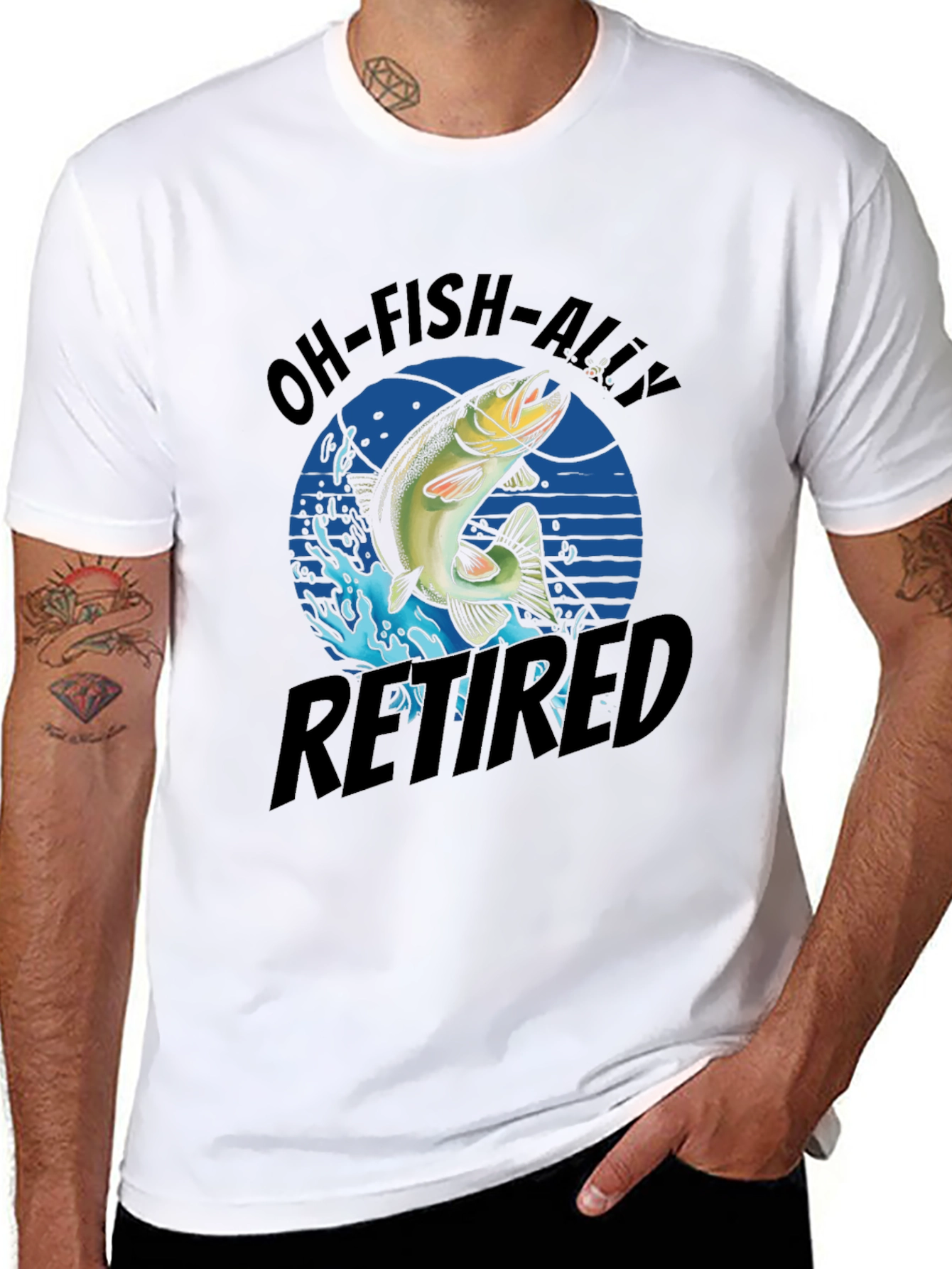 Oh-Fish-Ally Retired Graphic Tee